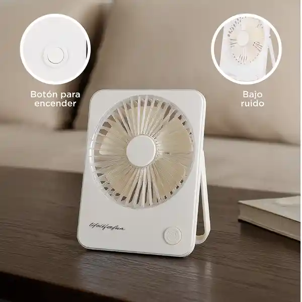Ventilador Plegable Blanco Miniso