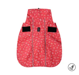 Capa Lluvia Mascota Sussy Rojo Talla S 5RX Totto