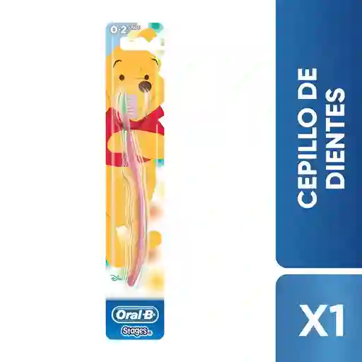 Cepillo de Dientes Oral-B Stages Disney Baby 1 Unidad