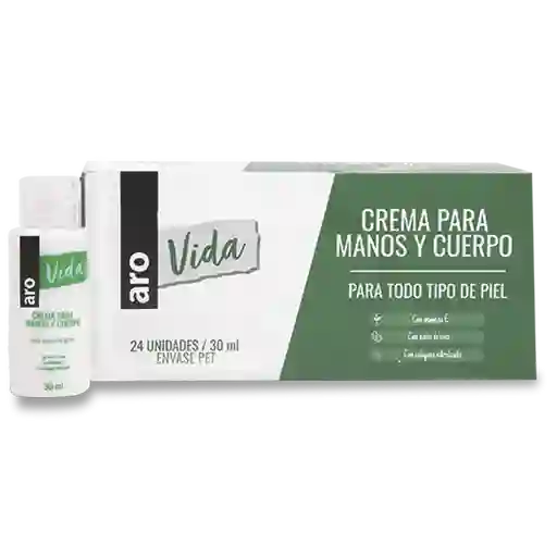 Crema de Manos y Cuerpo Vida Aro