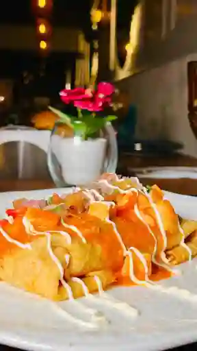 Crepes de Pollo y Champiñones