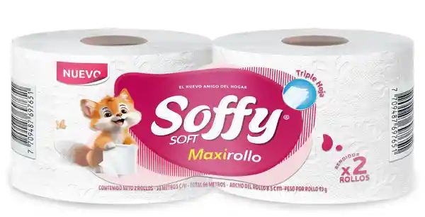 Soffy Soft Papel Higiénico 33 m