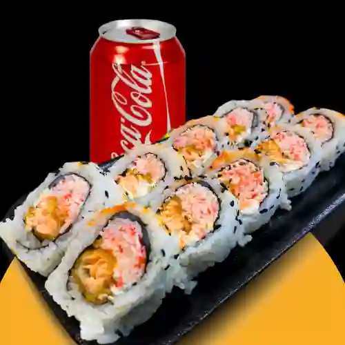 Disalmon roll lunch