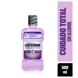 Enjuague Bucal LISTERINE Cuidado Total Zero 500 ML