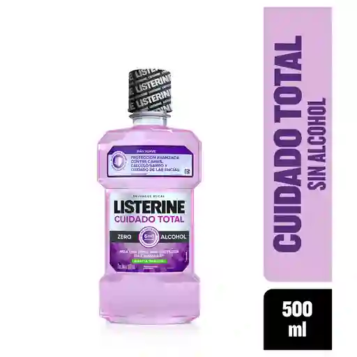 Enjuague Bucal LISTERINE Cuidado Total Zero 500 ML