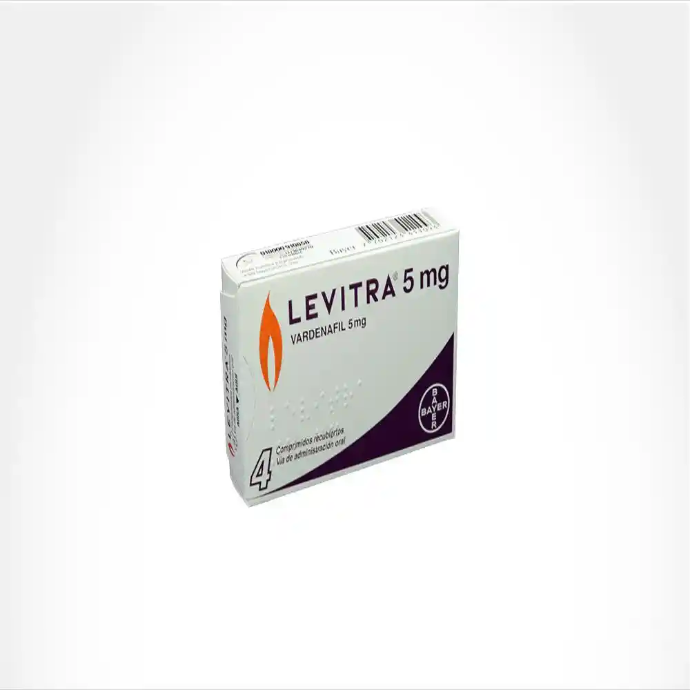 Levitra Bayer 5 Mg 4 Tabletas