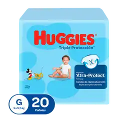 Huggies Pañal Triple Protección Etapa 3/G 20 Und