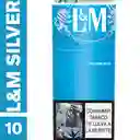 L&M Silver​ x 10 Cigarrillos