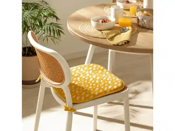 Cojín Silla Memory Amarillo Casaideas