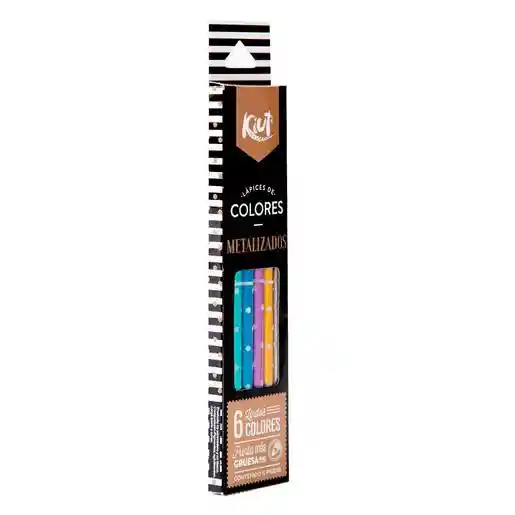 Colores Kiut Metalizados X6