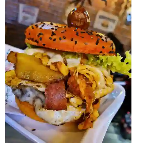 Hamburguesa el Gran Santo Pecado