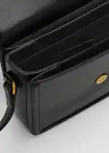 Bolso P Iván Negro Mujer Mango