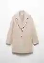 Abrigo Living Topo Talla 21 Teen Niñas Mango