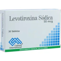 Colmed Levotiroxina Sódica (50 mcg)