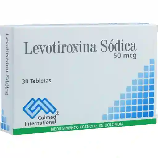 Colmed Levotiroxina Sódica (50 mcg)