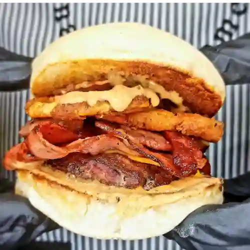 Chipotle Bbq Burger + Papas