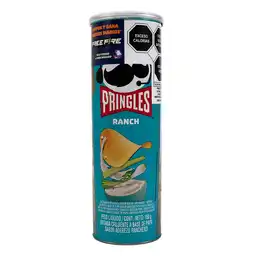 Pringles Botana Crujiente a Base de Papa Sabor Aderezo Ranch