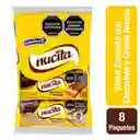 Nucita Galleta Wafer con Crema de Avellana Cubierta de Chocolate