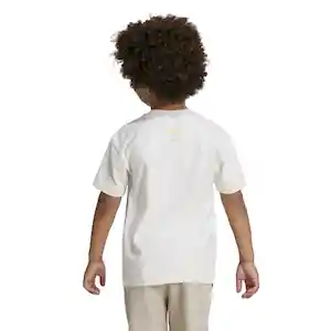 Adidas Camiseta Lk Dy Lk T Para Niño Blanco Talla 4T Ref: IV9643