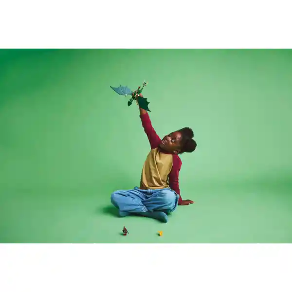 Set Construcción Dragón Verde Del Bosque de Lloyd Lego