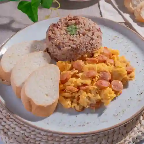 Huevos Pericos Rancheros Completo