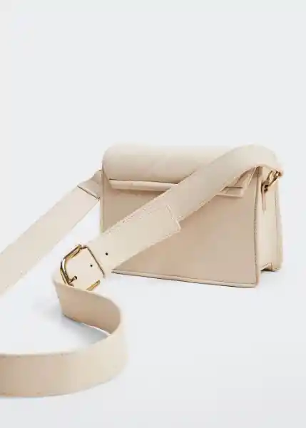 Bolso P Mies Offwhite Talla 99 Mujer Mango