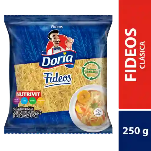 Doria Fideos Cortos Clásicos Nutrivit