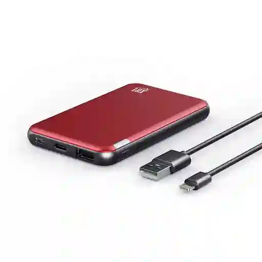 Lax Batería Aluminium 7200Mah Rojo