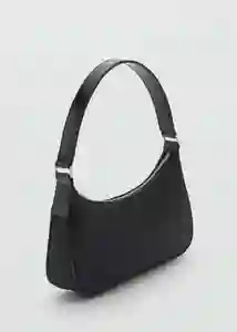 Bolso M Poma Negro Talla 99 Mujer Mango