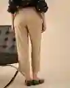 Pantalón Twill Beige Medio Talla 8 432G001 Esprit