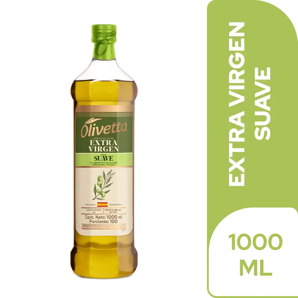 Olivetto Aceite de Oliva Extra Virgen Suave