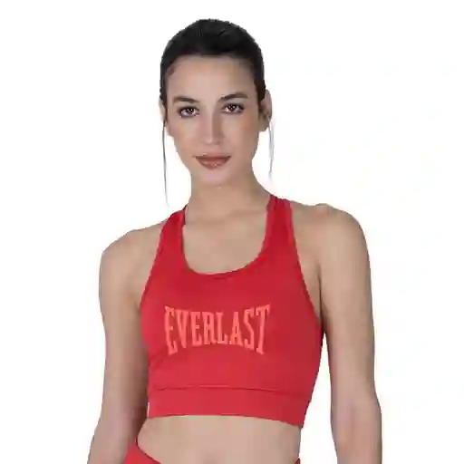Top Deportivo Logo Rojo Talla M Everlast