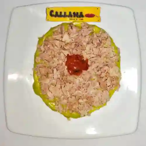 Arepa Atún y Guacamole