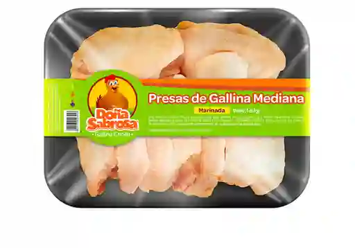 Doña Sabrosa Gallina Presas Mediana