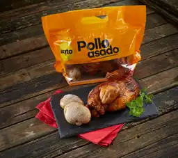 Pollo Asado Medio + Acompañamiento