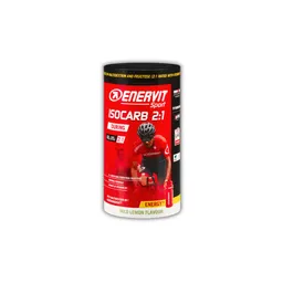 Enervit Bebida Energética en Polvo Sabor a Limón Isocarb 2 en 1