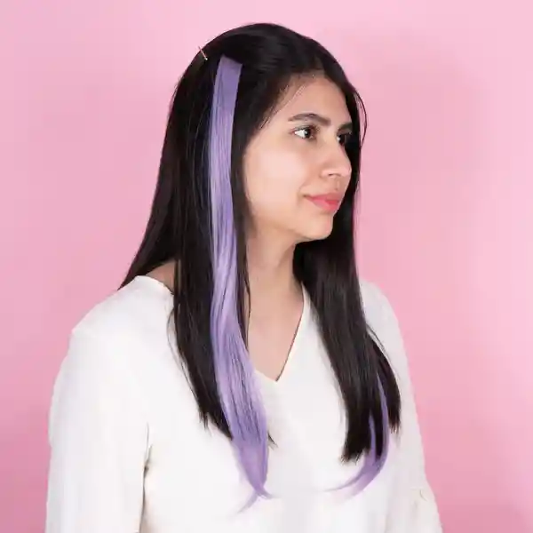 Set Extensiones de Cabello Morado Miniso