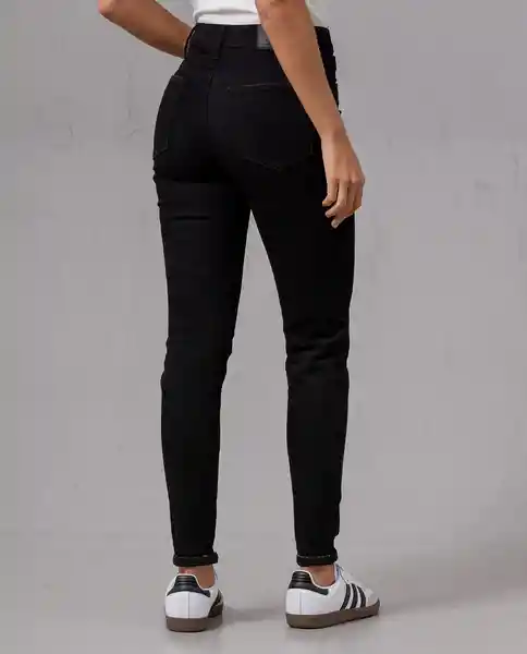 Jean Skinny Mujer Negro Sombrio Ultraoscuro Talla 12 73239 Rifle