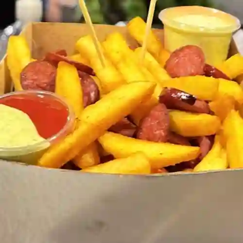 Fries con Chorizo Xl