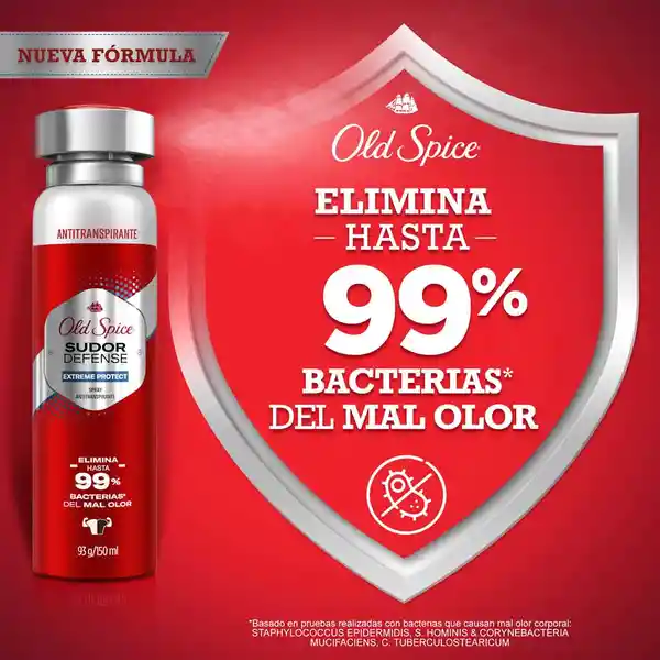 Antitranspirante en aerosol Old Spice Extreme Protect 150 ml x 2 Unidades