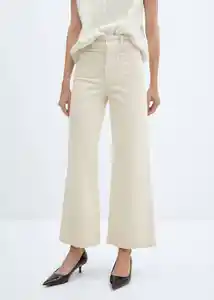 Jean Catherip Crudo Talla 36 Mujer Mango