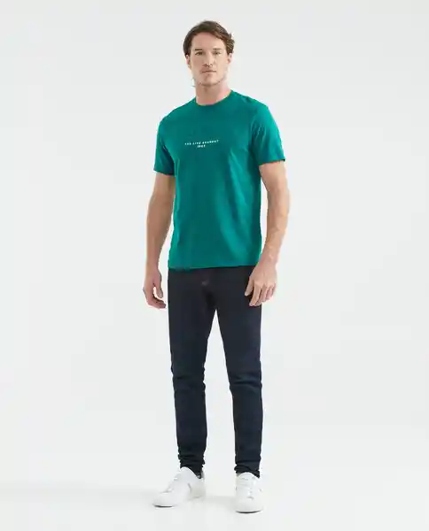 Camiseta Graphic Masculino Verde Perenne Ultraoscuro S Chevignon