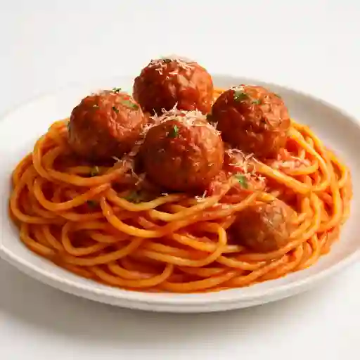 Spaghetti e Polpettine