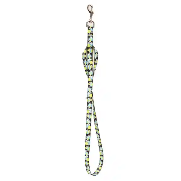 Coastal Pet Correa Para Perro Sty Hueso Huella Azul L