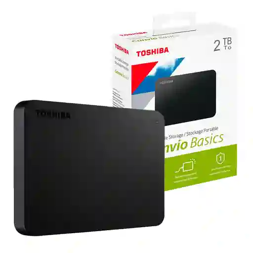 Toshiba Disco Duro Externo2Tb Teras Modelo Canvio Usb 3.2