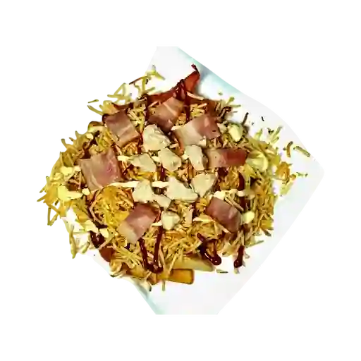 Salchipapa de la Casa