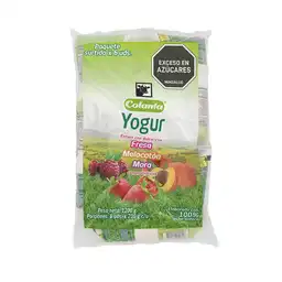 Paquete Yogur Entero Surtido Colanta Bolsa x 200 g x 6U