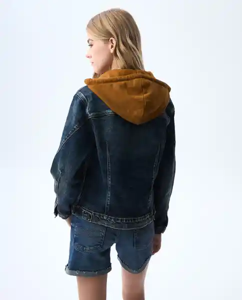 Chaqueta Mujer Azul Talla M 321G000_AZU174429 Americanino