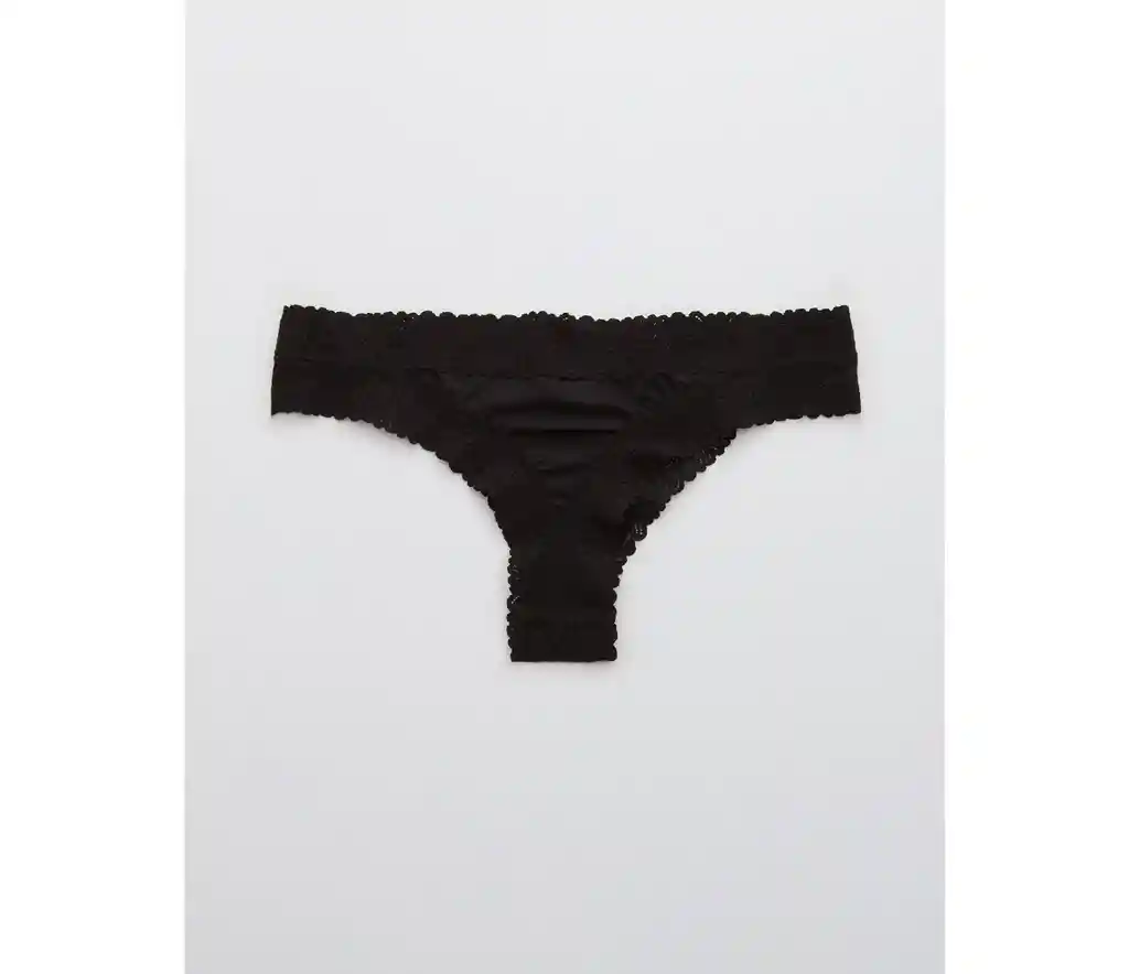 Panti Negro Talla Medium Aerie American Eagle