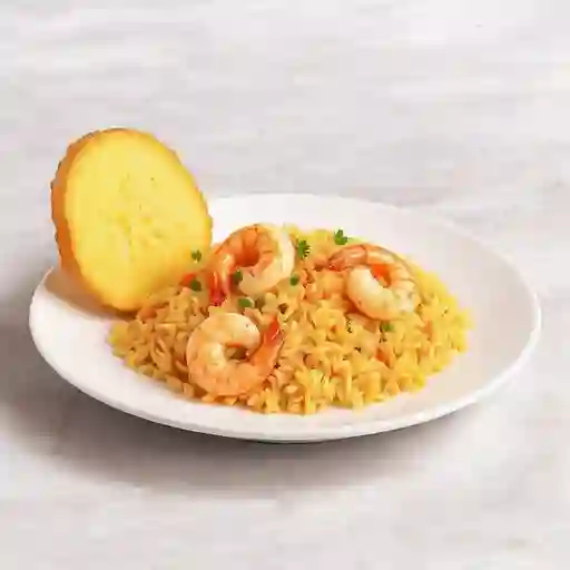 Arroz con camarones